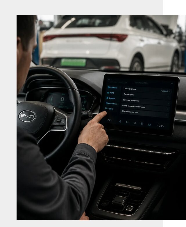 Русификация BYD E2 в Кирове от 15439 р. | ФастМобиль-Кри под ключ