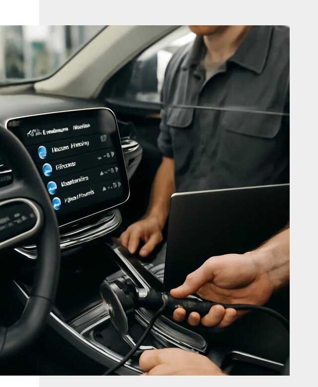 Установка приложений Geely для мультимедиа автомобиля в Кирове
